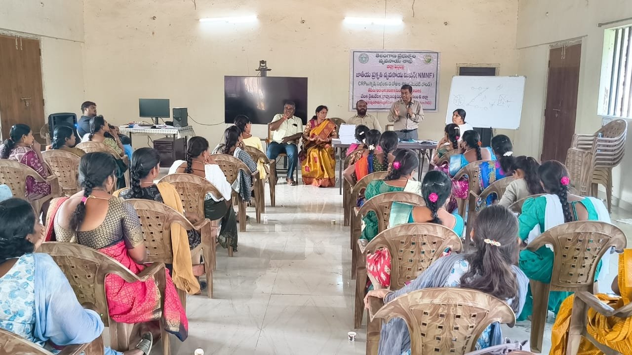 సుస్థిర వ్యవసాయ సంస్థ ఆధ్వర్యంలో,జాతీయ ప్రకృతి వ్యవసాయ మిషన్లో  భాగంగా  కృషి సఖిలకు ఐదు రోజుల పాటు  శిక్షణ కార్యక్రమము